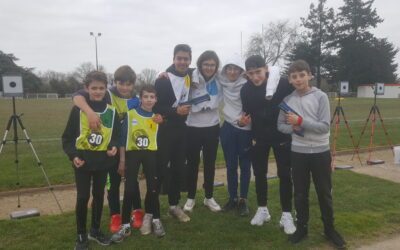 Laser Run : une équipe classée 1ère au championnat départemental !